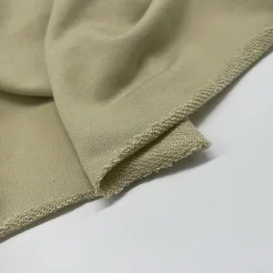 Ücretsiz özel tasarım gevşek ve rahat 100% Polyester 275gsm fransız Terry örme kumaş Hoodies genç kazak için