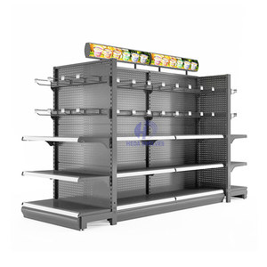 Étagère murale pour magasin, vente au détail, gondole, Double face - Product Image 4