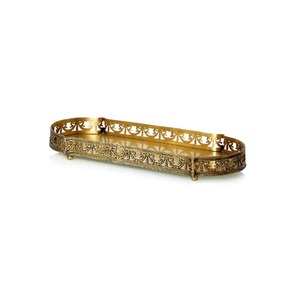Bandejas de Metal personalizadas para boda, color Natural, Ramadán musulmán, Oriente Medio, venta al por mayor - Product Image 5