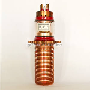 Вакуумная электронная лампа, высокочастотная осцилляционная лампа, стеклянный триод, 100 кВт, электронная лампа-триод, высокомощный триод FD-911S - Product Image 1