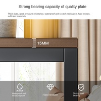 Soporte de exhibición de patas de Metal y madera, estantería multicapa, gran oferta