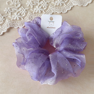 Coleteros Grandes de Organza Brillante, Coleteros de Tul con Purpurina, Coleteros Personalizados para Vacaciones de Verano, Fabricante OEM - Product Image 6