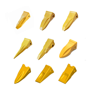 Denti del secchio forgiati di alta qualità per 305 di gatto 320DL denti dell'escavatore per PC200 PC300 denti di ricambio - Product Image 1