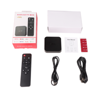 Personnalisé OEM Android 10 mini TV Box 2GB 16GB Allwinner H313 Quad Core 4K Smart TV BOX Wifi OTT tvbox
