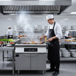 <span class=keywords><strong>Plancha</strong></span> de inducción comercial de calentamiento rápido, equipo de cocina de acero inoxidable plano resistente <span class=keywords><strong>para</strong></span> restaurante de cocina de Hotel - Product Image 1