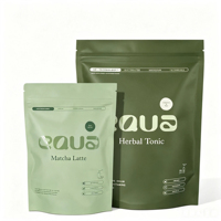 Sachet refermable de qualité alimentaire avec fermeture éclair, personnalisable avec logo, pour snacks, fruits secs et noix