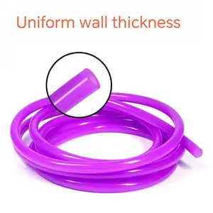 Silicone Tube Silicone Tubing Colored Thin Wall Soft Rubber Tubing