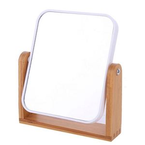 Portable Travel Wood Rotation Mirror with Custom logo - Product Image 3