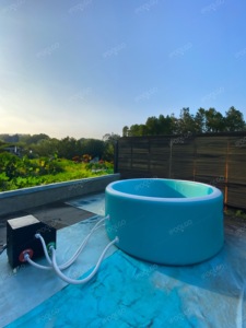 Chất lượng cao ipoolgo <span class=keywords><strong>Inflatable</strong></span> nhà Spa nước nóng phục hồi bồn tắm nước nóng Plunge bồn tắm bồn tắm nước nóng bể sục Jacuzzi hồ bơi - Product Image 4