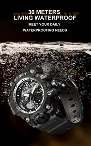 Relojes Digitales LED Multifunción Estilo Deportivo para Hombre, Reloj de Pulsera Digital Luminoso a Prueba de Agua - Product Image 5