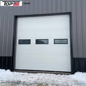 Porte <span class=keywords><strong>de</strong></span> <span class=keywords><strong>garage</strong></span> sectionnelle moderne isolée, homologuée CE, avec ouverture latérale électrique, prévention incendie, <span class=keywords><strong>prix</strong></span> bas - Product Image 4
