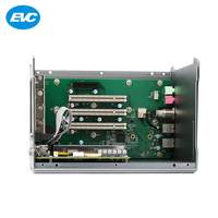 PC Mini Box Kontrol Industri Intel Core I5 CPU 4GB RAM Sistem Linux/Win XP/7/8/10 Komputer Embedded Tanpa Kipas Berbahan Aluminium Alloy