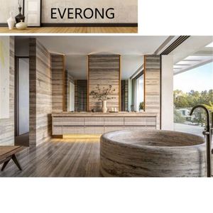 <span class=keywords><strong>Vasca</strong></span> <span class=keywords><strong>da</strong></span> <span class=keywords><strong>Bagno</strong></span> Rotonda in Travertino Stile Europeo Vintage per Grandi Hotel, Appartamenti <span class=keywords><strong>e</strong></span> Ville - Product Image 6