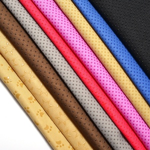 Tissu antidérapant Oxford en silicone à six disques, motif étoiles et fleurs de prunier, pour revêtement de matelas et pantoufles - Product Image 5