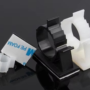 Supports d'attache de pince de câble en plastique auto-adhésifs réglables de haute qualité <span class=keywords><strong>pour</strong></span> la <span class=keywords><strong>fixation</strong></span> de câble - Product Image 2