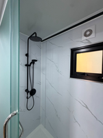 Maison modulaire préfabriquée résistante au vent pour la vie en famille, installation rapide, maison en acier, maison conteneur, maison capsule