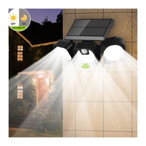 Vertak cao lumen IP65 không thấm nước LED năng lượng mặt trời đèn tường cảm biến chuyển động ngoài trời năng lượng mặt trời an ninh tường ánh sáng - Product Image 1