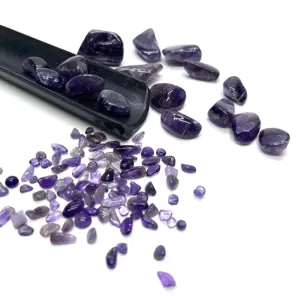 Wholesale Spiritual Products Healing Crystal Amethyst Tumble For Healing Stones