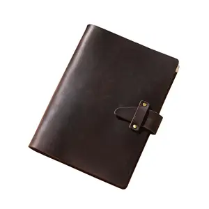 Custom Printed Daily luxury hardcover school notebooks leather notebooks