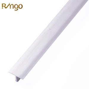 Bande de transition de sol en <span class=keywords><strong>T</strong></span> personnalisée Ringo décoration en céramique seuils de porte en aluminium à fente en <span class=keywords><strong>T</strong></span> garniture de bord en métal - Product Image 4