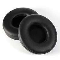Almohadillas de repuesto de PU para Beats Solo 3 Wireless & Solo 2, accesorios para auriculares con cable en la oreja, cojines para una mejor comodidad
