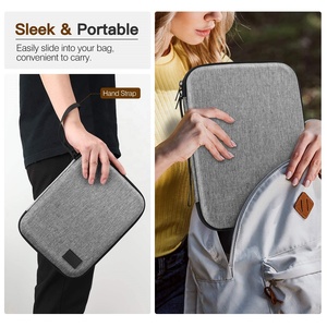 Vente en gros 9 <span class=keywords><strong>11</strong></span> <span class=keywords><strong>pouces</strong></span> EVA Business Tablet Sleeve Bag Case Accessoires multiples poches pour <span class=keywords><strong>iPad</strong></span> <span class=keywords><strong>Pro</strong></span> <span class=keywords><strong>11</strong></span> Galaxy A9 Plus - Product Image 6