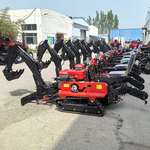 Prix d'usine Machines agricoles Paddy rizière cultivateur sur chenilles en caoutchouc <span class=keywords><strong>avec</strong></span> motoculteur rotatif à <span class=keywords><strong>vendre</strong></span> - Product Image 2