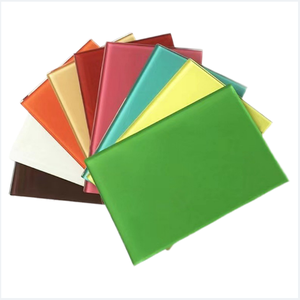 <span class=keywords><strong>Verre</strong></span> Laqué Peint Décoratif Blanc Bleu Vert Fabriqué en 3 mm 4 mm 5 mm 6 mm - Product Image 6