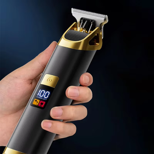 เครื่องโกนหนวด T9 Trimmer สำหรับผู้ชาย แบบไร้สาย ใบมีด T-Blade ตัดได้ถึงศูนย์  เครื่องตัดผมไฟฟ้าสำหรับช่างตัดผม ชาร์จไฟได้ ใช้ในบ้าน โรงแรม - Product Image 5