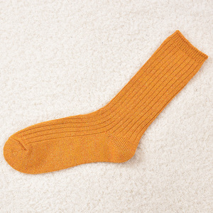 Chaussettes mi-hautes de haute qualité pour filles, tube moyen vertical, mode, fil épais doré et argenté, chaussettes de loisirs 2025 - Product Image 6