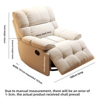 Canapé de massage électrique moderne à cabine simple BRIO Factory Direct, modèle 8016, confort de première classe, revêtement en tissu, garantie 1 an