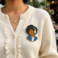 Fabricant de badges et épingles de revers en métal plaqué étoile, personnalisables, pour hommes et femmes, en émail dur ou souple, vente en gros