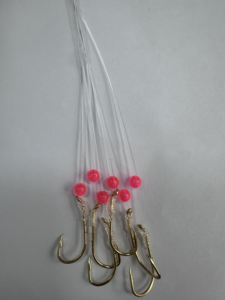 Hameçons triples à ardillons BST - Monture en <span class=keywords><strong>acier</strong></span> au carbone et nylon pour la pêche en eau salée et douce, affûtés chimiquement, taux <span class=keywords><strong>de</strong></span> pêche élevé - Product Image 2