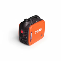 Générateur onduleur silencieux à essence/pétrole 2,5KW 3KW 5KW 6KW avec réservoir de carburant de 4L et démarrage par lanceur - Offre Spéciale