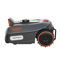 Cortacésped Robótico Yard Force I600 DIY Sin Límites, Batería de 20V 2.5Ah, Control por APP/BT/WiFi para Céspedes de 600m2, 2 Años de Garantía
