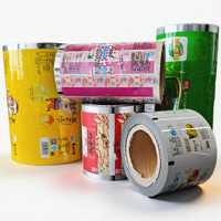 Meilleur fournisseur de film d'emballage alimentaire en plastique brillant résistant à l'humidité, sur mesure, avec votre logo