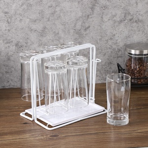 High Quality Metal Mug <strong>Stand</strong> <strong>Holder</strong> / Gold <strong>Iron</strong> Wire Glass Cup <strong>Stand</strong> Rack Shelf - Product Image 3