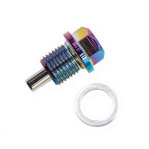 Tapón de Drenaje de Aceite de Aleación de Aluminio RACING M14x1.25 Magnético para Autos Honda - Product Image 1