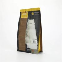 Sacs spéciaux personnalisés pour la nourriture pour chats, sacs debout octogonaux.