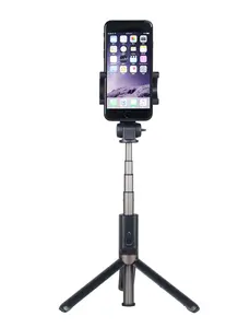 Apexel 도매 유연한 휴대용 Selfie 스틱 삼각대 전화 확장 가능한 모노 포드 Selfie 스틱 무선 원격