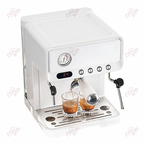 Bán Buôn Giá Rẻ Tùy Chỉnh Nhà Nhỏ Sử Dụng Sữa Bọt Hơi Nước <span class=keywords><strong>Moka</strong></span> Macchiato Máy Pha Cà Phê Cà Phê - Product Image 1