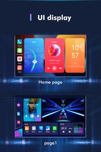 Sistema de Reproductor de Audio y Radio para Auto Universal k50, Marco para Pantalla de Auto, Radio para Auto Android - Product Image 2