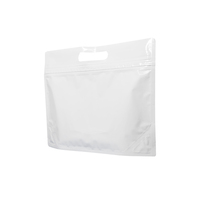 Bolsa Térmica para Alimentos con Diseño de Logotipo Personalizado, Bolsa Aislante Reutilizable con Asa de Plástico, Bolsa Isotérmica de Papel de Aluminio