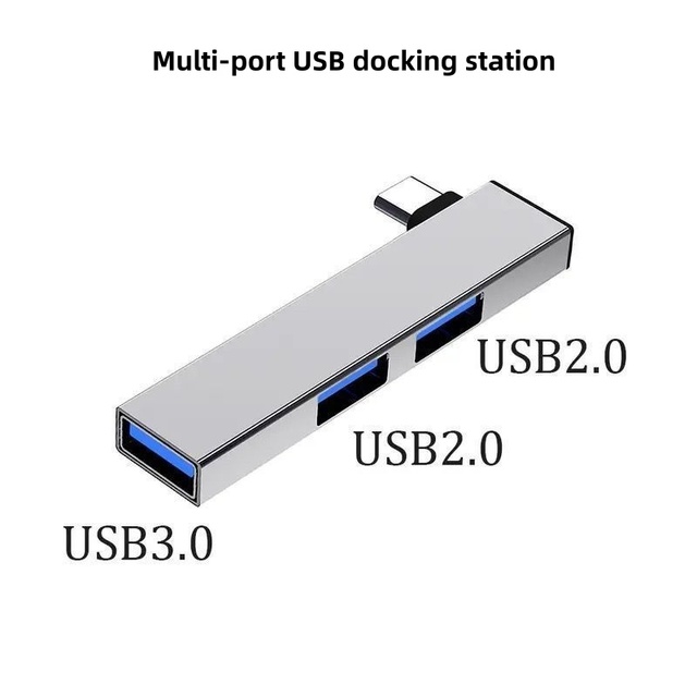 OEM Support Otg 4 Port Multi Port Usb Hubs Usb 3.0 Docking Station for Ipad Laptop Macbook Pro High Speed Usb Type C Adapter