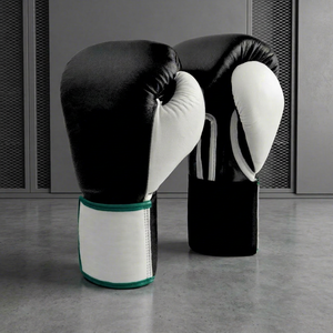 Advertising boxing gloves cheap bulk personalized imprint for sports festivals event promotions logo quick ship business launch - Product Image 1