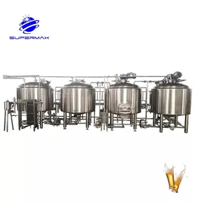 300L 500L 1000L 2000L Brewhouse Microbrewery प्रणाली शिल्प शराब की भठ्ठी उपकरण बीयर पक उपकरण