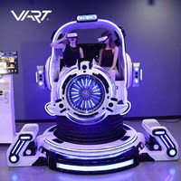 Equipo comercial de realidad virtual VR parque temático de atracciones 9d película cine VR juego simulador máquina