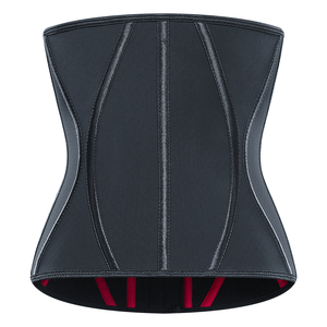 Plus Size <strong>Latex</strong> 25 Steel Boned Corset Waist Trainer Tummy Fat Burning Shapers Colombian Girdles - Product Image 5