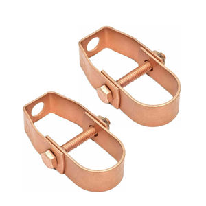 Colgador de horquilla personalizado Tubo de horquilla de cobre Abrazadera de perno en U de cobre de acero inoxidable - Product Image 1