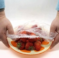 Housses de bol réutilisables Couvercles de sacs frais pour fruits/Sac élastique pour aliments/Ensemble de housses pour aliments Rangement de cuisine Plastique Toutes saisons
